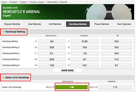 handicap betting ladbrokes - betting on sports